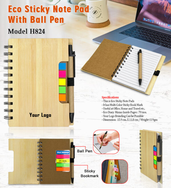 Eco-friendly Diaries / Note Pads - Image 5